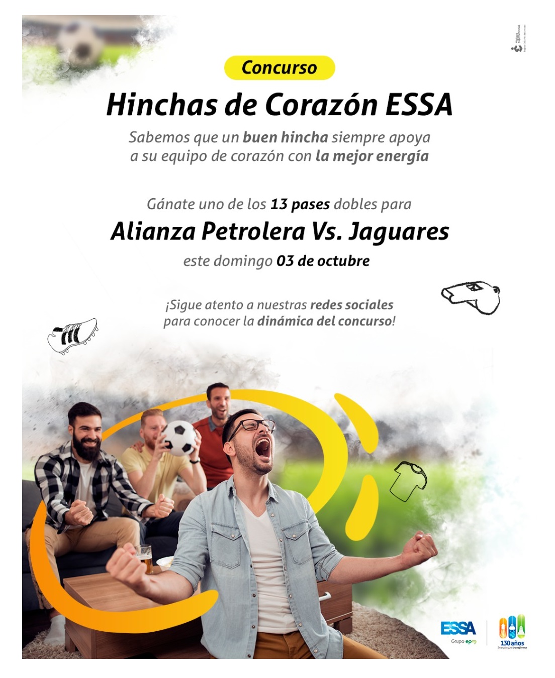 Imagen Concurso pases dobles Alianza Petrolera Vs Jaguares 03 Octubre