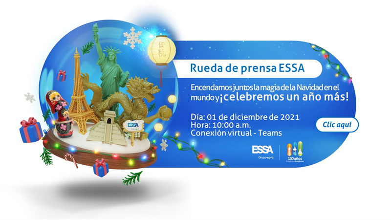 Rueda de prensa Alumbrados Navideños 2021