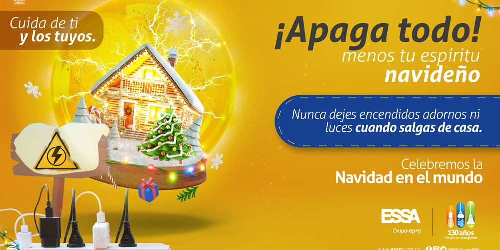 Navidad sin riesgos eléctricos 