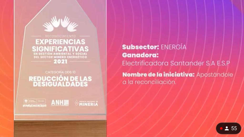 Minminas destaca Experiencias Significativas ESSA recibe reconocimiento por aporte a la reducción de desigualdades