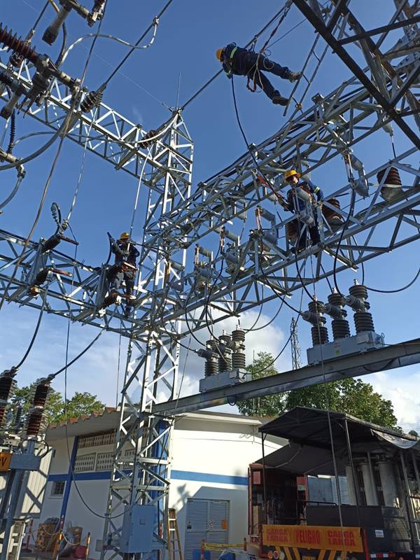 Este jueves 13 de enero Se realizarán trabajos de modernización en la subestación Vado Real