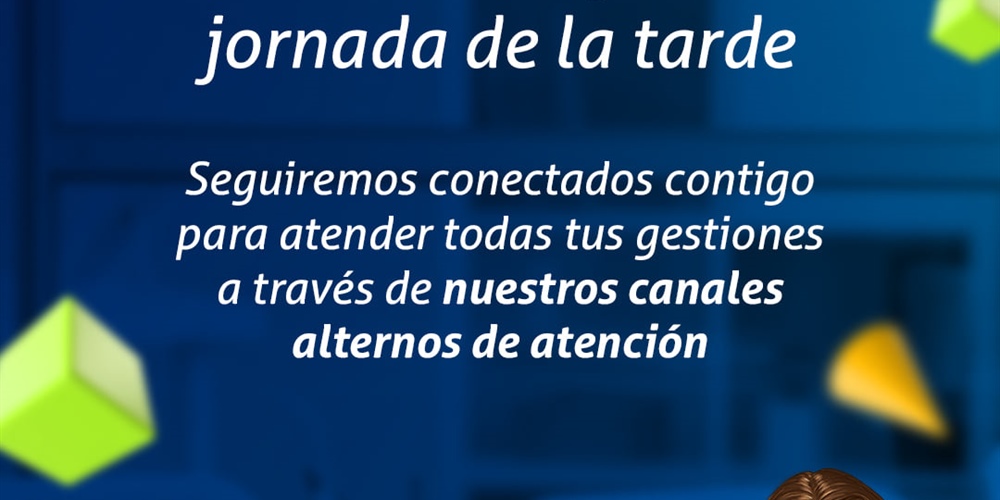 El 22 de febrero habrá cierre temporal de las oficinas de atención presencial