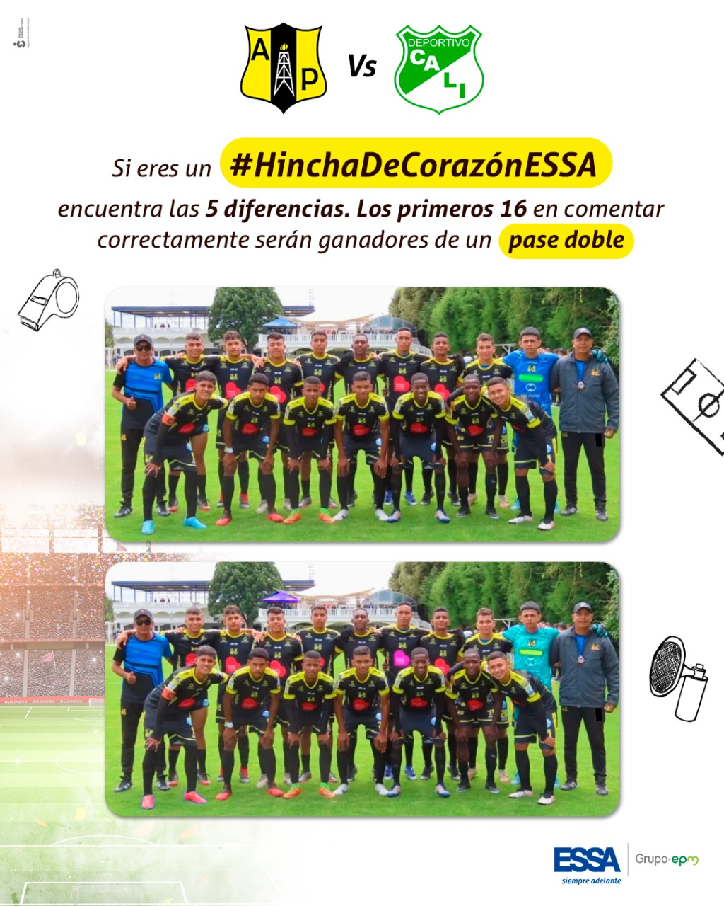Términos y condiciones del Concurso “Hinchas de Corazón ESSA”