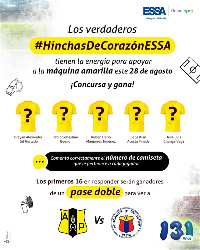 Términos y condiciones del Concurso “Hinchas de Corazón ESSA”
