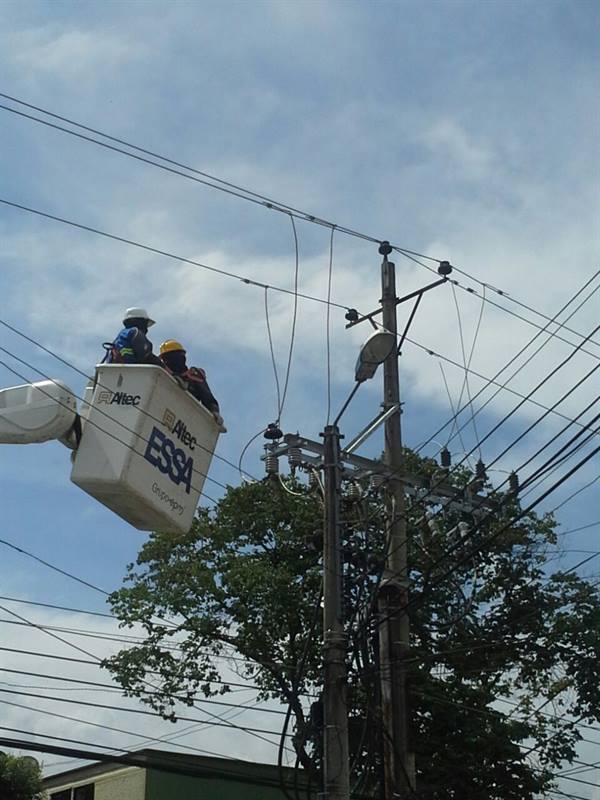 Afectación a la prestación del servicio de energía eléctrica en Barrancabermeja