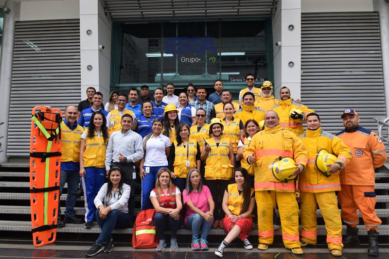 En ESSA participamos en el Simulacro Departamental de Emergencias