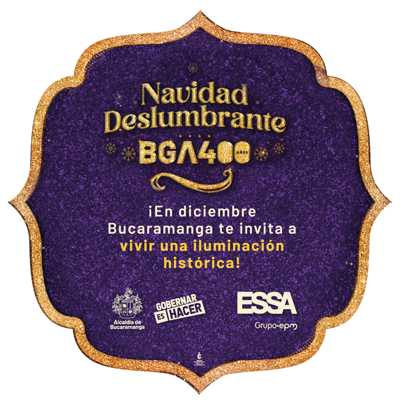 En sus 400 años Bucaramanga se ilumina con una Navidad Deslumbrante