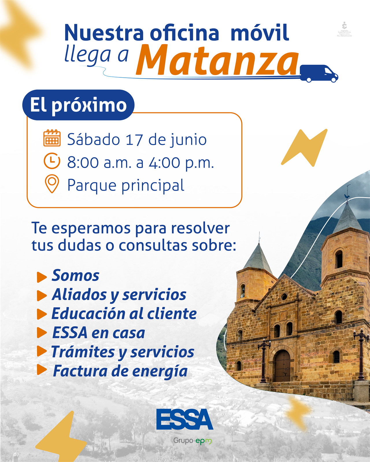 ¡Únete a la Jornada de Atención Integral ESSA en Matanza!