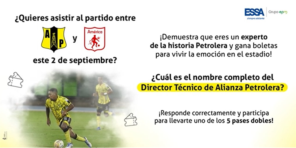 Términos y condiciones del Concurso “Hinchas de Corazón ESSA” Partido vs América 