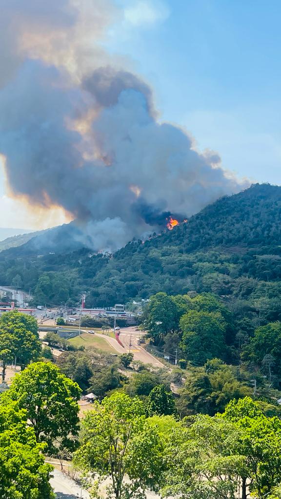 ESSA garantiza la seguridad operacional en emergencia forestal