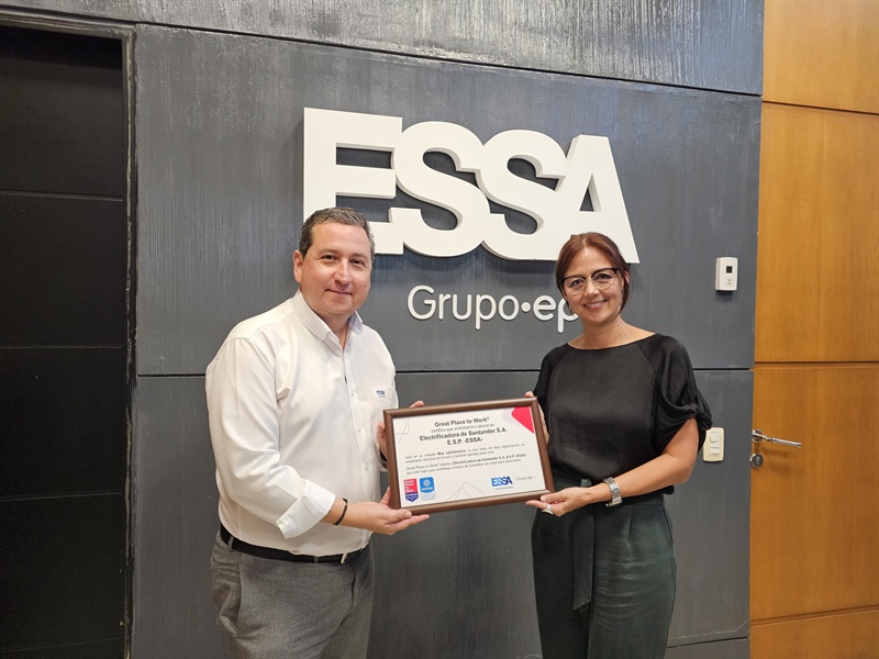 ESSA recibe la certificación Great Place to Work