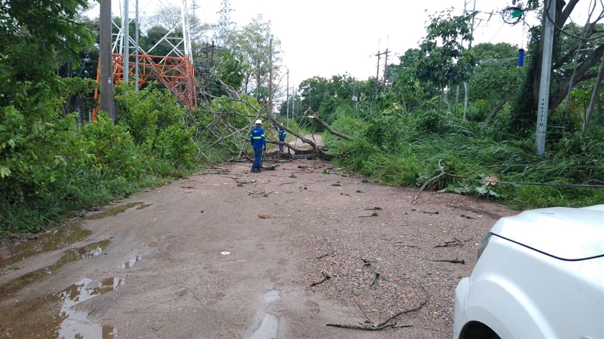 ESSA atiende emergencias por fuertes lluvias registradas en Barrancabermeja