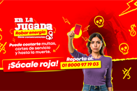 ¡Sácale roja al robo de energía!