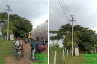 Intervenciones ilegales ponen en riesgo el suministro de energía en San Martín, Cesar
