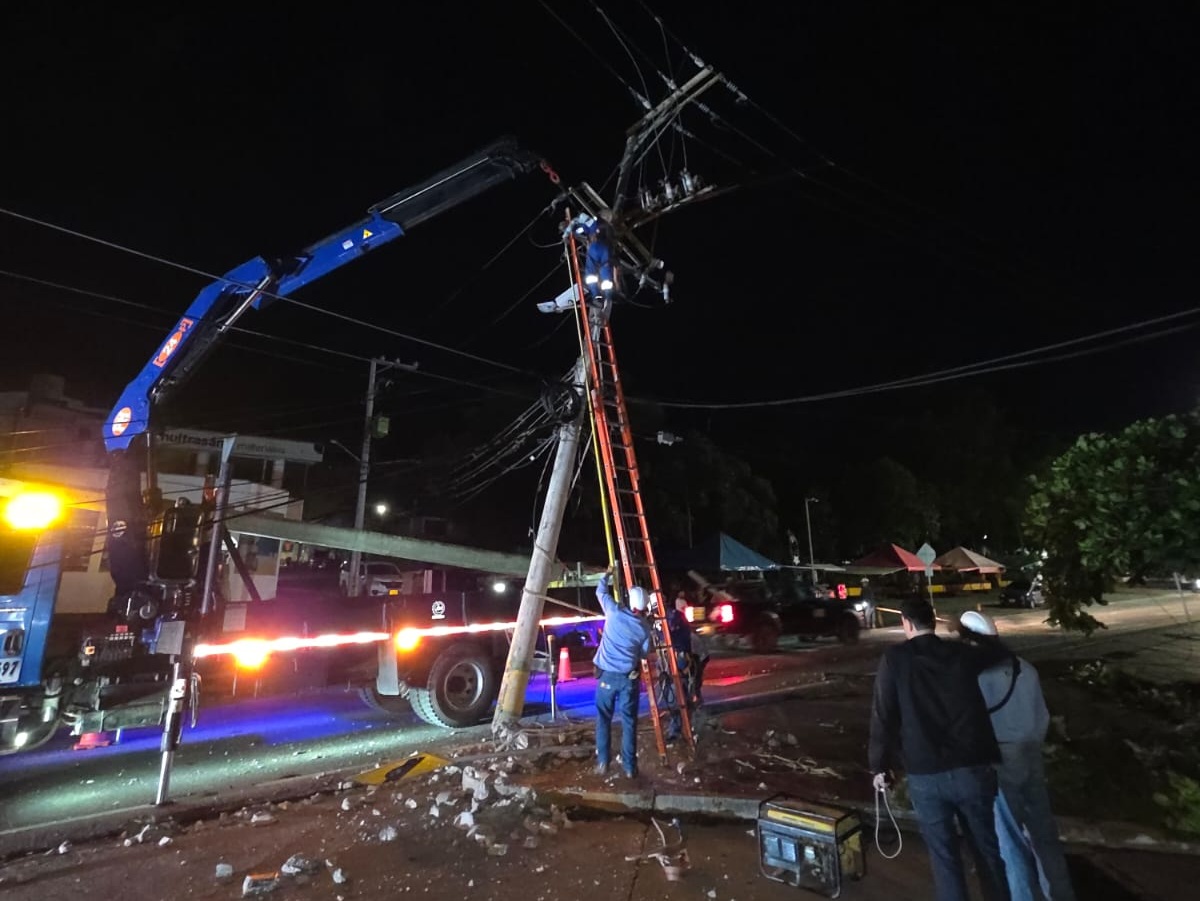 ESSA finalizó reparación de infraestructura afectada por choque vehicular en San Gil