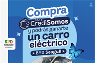 ¡Gánate un carro eléctrico con CrediSomos!