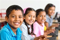 Niños en un aula de clase