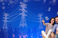 La magia de la Navidad se eleva al cielo