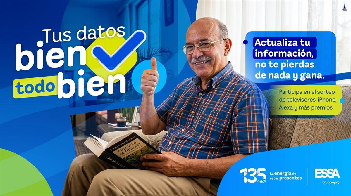 Concurso para Clientes y Usuarios ¡Tus datos bien, todo bien!