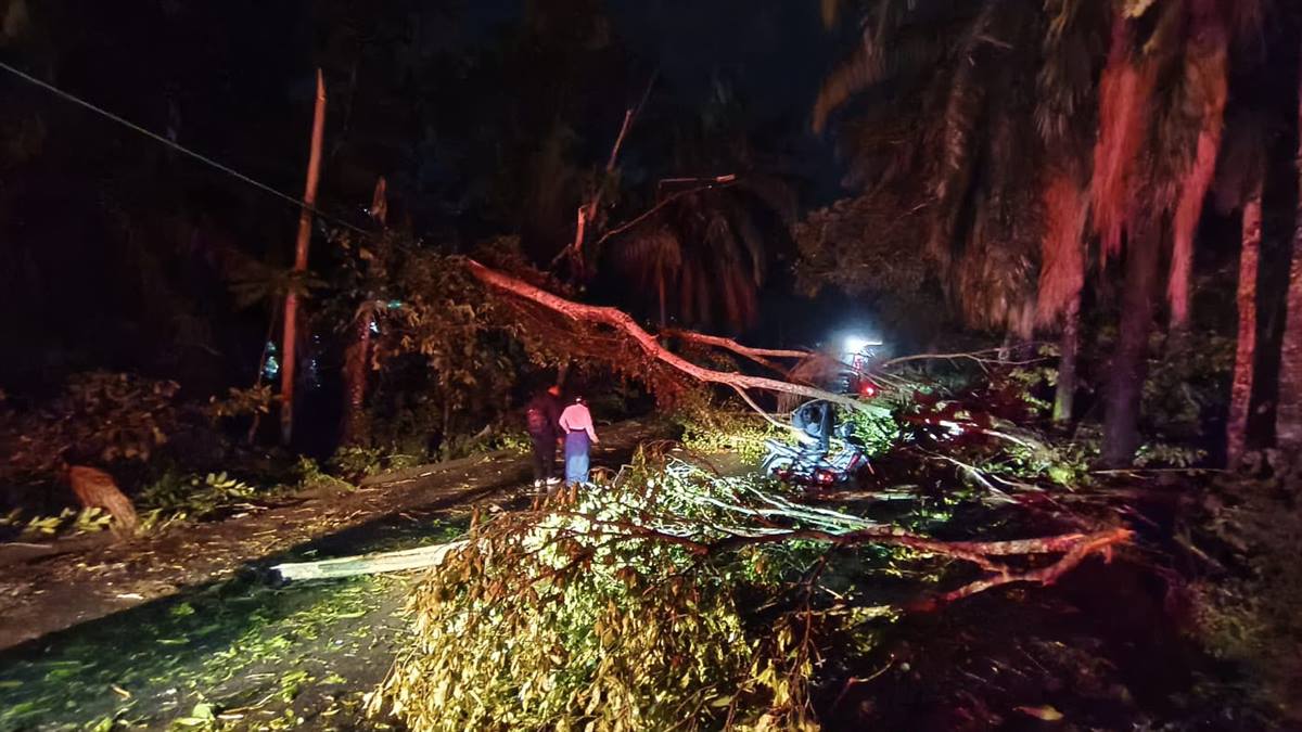 Balance en la prestación del servicio por tormentas eléctricas en el territorio