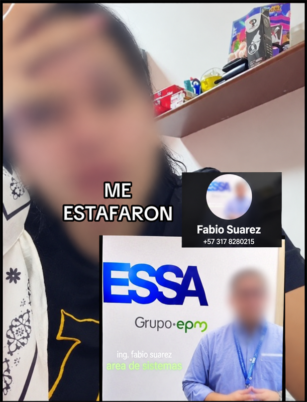 ESSA rechaza la suplantación de su imagen y las estafas a usuarios