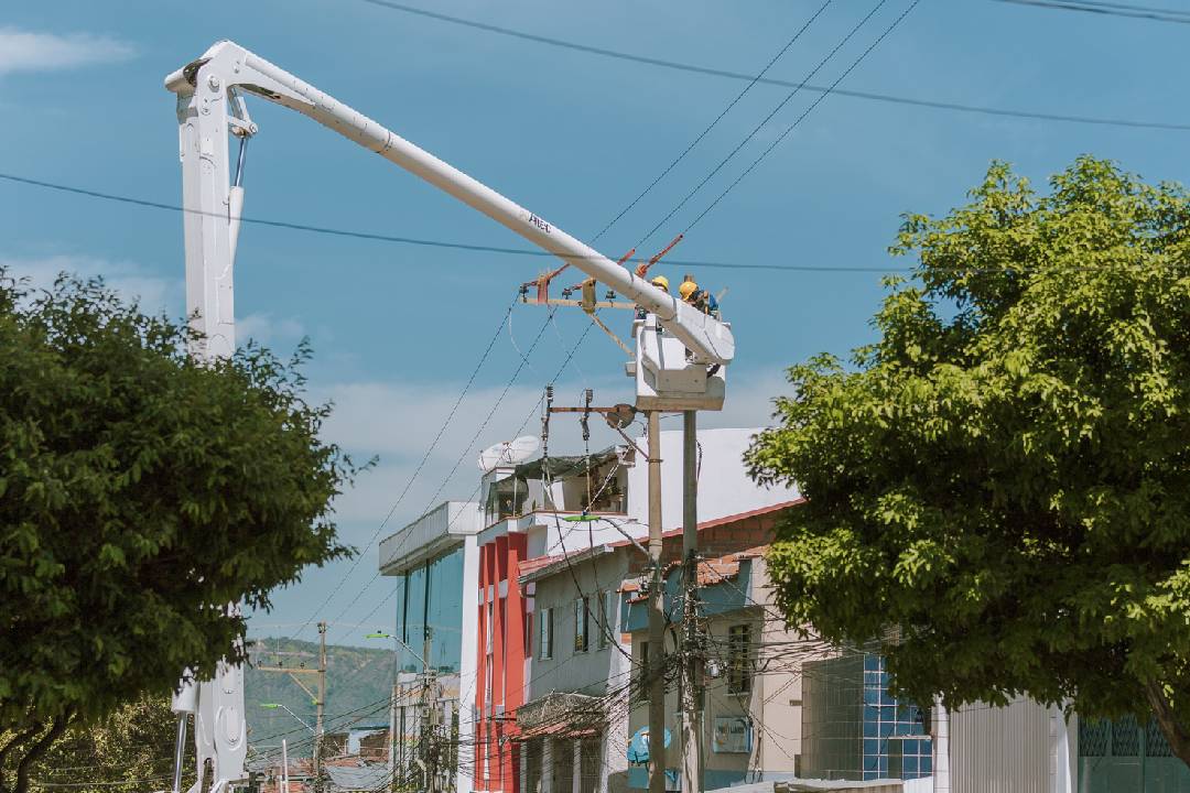 Imagen técnico en grúa elevada: Generación