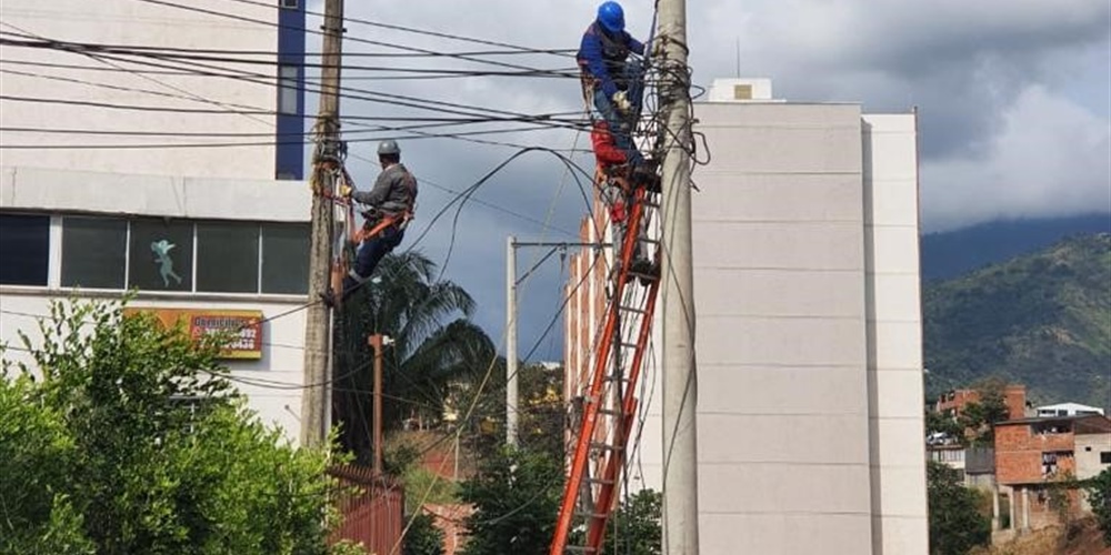 Próxima semana Continúan trabajos de modernización de la infraestructura eléctrica en Bucaramanga