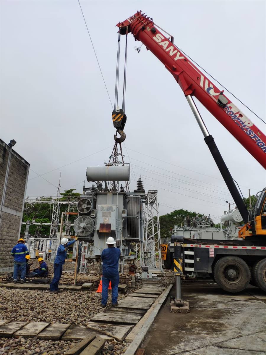 Con una inversión de 1.500 millones ESSA realizó el cambio del transformador de potencia en la subestación San Silvestre