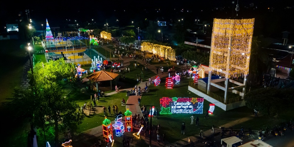 Los alumbrados navideños de ESSA 2021, fueron inspirados en la celebración de la Navidad en el Mundo