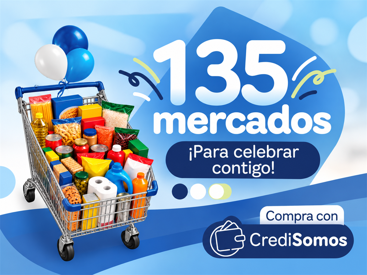 135 mercados para celebrar contigo