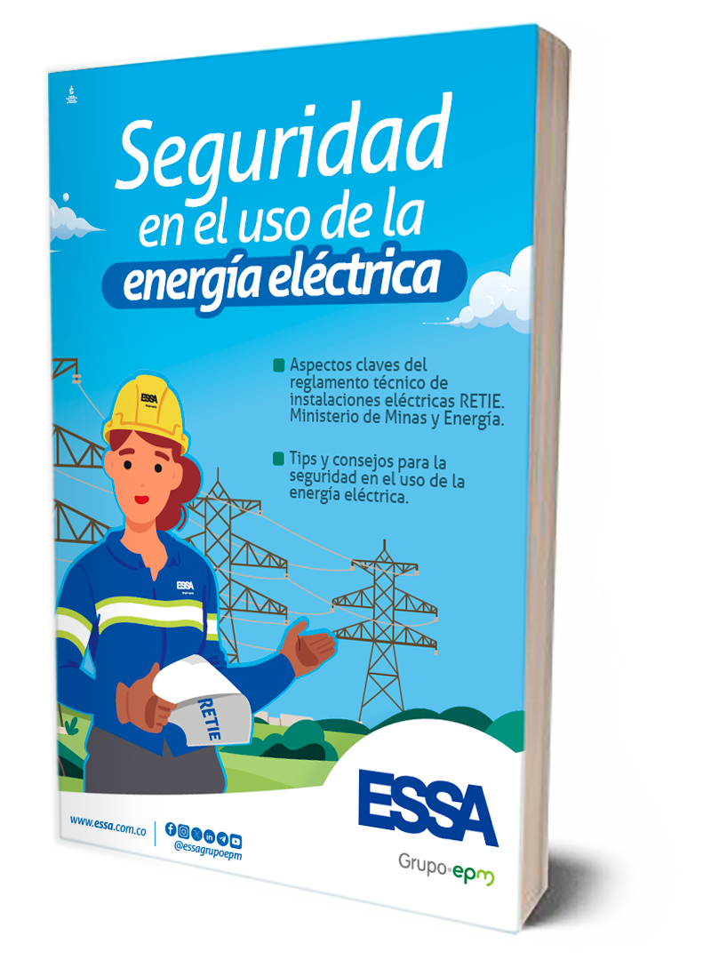 Portada Cartilla riesgo eléctrico